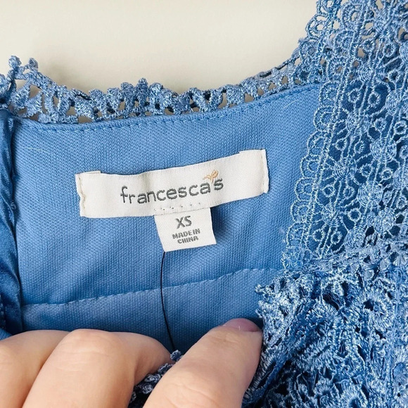 Francesca’s Off the Shoulder Lace Dress - NWT - Size XS - Picture 11 of 13